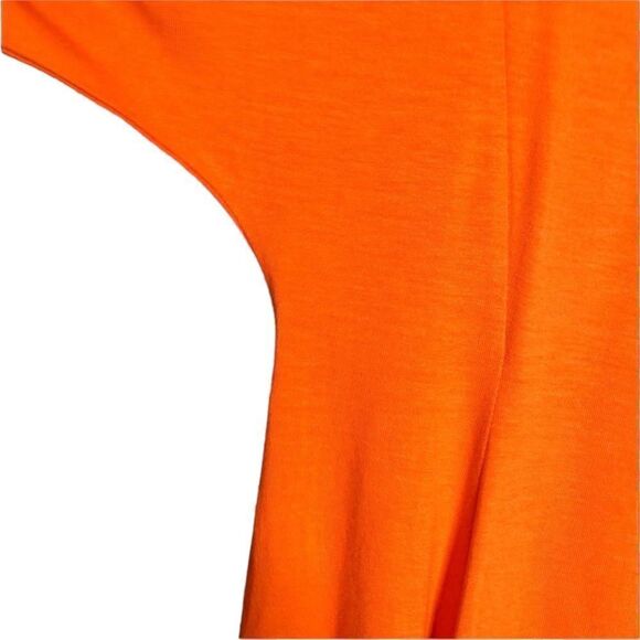ASOS orange dress with square neck - Picture 8 of 12